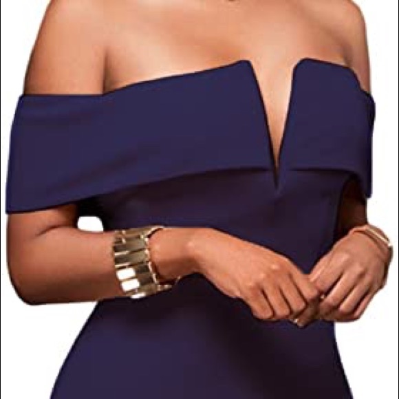 Blue versatile shoulder midi - Picture 9 of 9